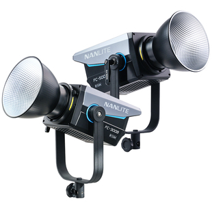 Nanlite南光大功率LED双色温摄影补光灯FC300B/500B可调色温常亮灯直播间灯光视频录制影棚拍摄灯