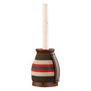 艾灸罐陶瓷紫砂艾灸盒艾条固定架随身灸家用刮痧器具柱条悬灸筒仪