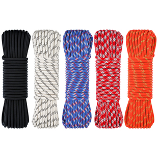 欣达静力绳攀岩绳户外登山绳子安全绳速降绳高空作业耐磨攀登主绳