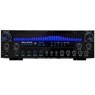 STARKLOK 7.1双环牛家庭影院蓝牙功放家用大功率功放KTV专业发烧5