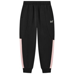 361°童装女童针织加绒加厚保暖儿童长裤2025冬季新款小童裤子