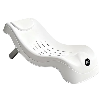 bbabc婴儿洗澡浴架坐躺托神器新生儿宝宝浴盆通用防滑垫浴床浴网