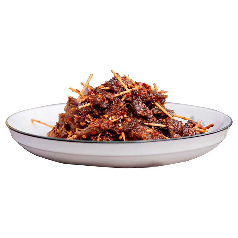 现做牙签牛肉湖南麻辣美食特产孕妇肉食卤味熟食真空即小吃零食