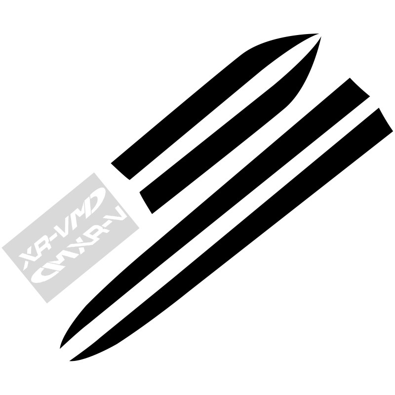 专用于本田XRV个性门边贴装饰条车身反光碳纤维拉花贴纸改装车贴