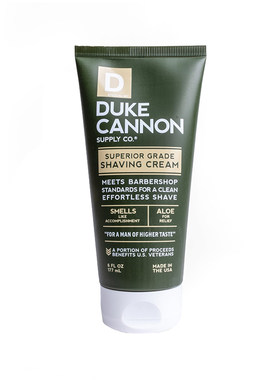 Duke Cannon-SUPERIOR GRADE 芦荟坚果油丰富泡沫男士剃须膏177ml