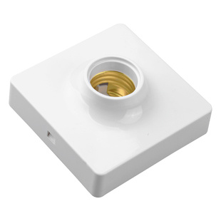 照明led螺口灯泡灯座灯头e27螺口通用吊灯底座明装LED螺旋灯头座