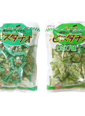 日本千成堂绿色开心果蚕豆零食
