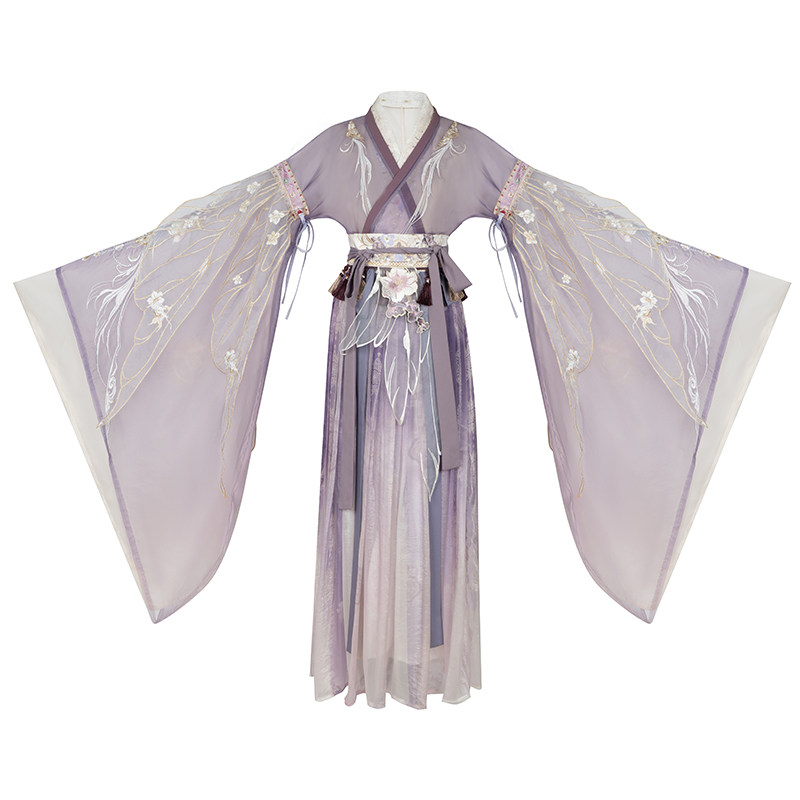 玉术女刺绣诃子裙汉服套装
