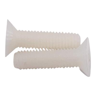 沉头十字尼龙塑料精密螺丝