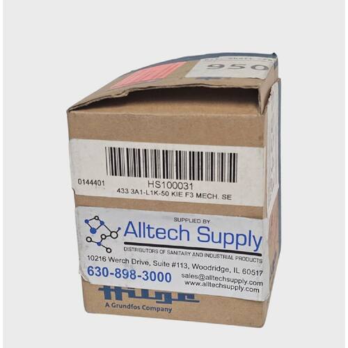 NIB HILGE 3A1L1K50kIEF3 MECH. SEAL 95086543