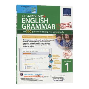 SAP 新加坡小学英语语法练习册 Learning English Grammar Workbook 1 一年级 语法专项训练 学习系列 基础巩固 英文原版进口教辅