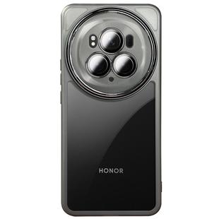 适用于华为荣耀magic6镜头全包防滑手机壳magic6pro自带镜头膜保护套magic5曲面屏magic4防摔男透明至臻硅胶