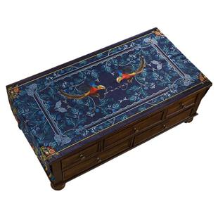 范居态度锦鸡电视柜桌布欧式轻奢茶几长方形盖布玄关长条装饰布艺