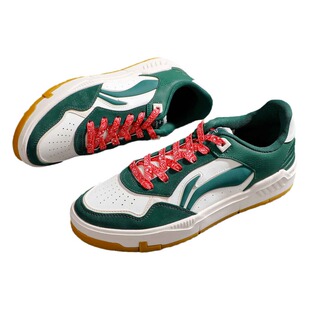 李宁板鞋男款2024冬季新款潮流时尚百搭经典厚底软弹休闲运动鞋子