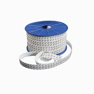 四氟弹性带自粘膨体四氟缠绕带软四氟密封条ptfe铁氟龙海绵胶带