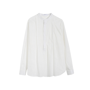 COLN衬衫人人有怎能穿得够 44看不1样的细节设计极简主义套头衬衫