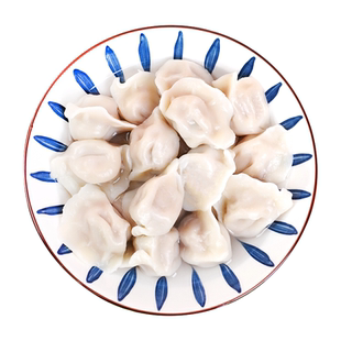 大娘水饺山东手工速冻猪肉大葱韭菜鸡蛋饺子早餐冷冻荠菜新鲜速食