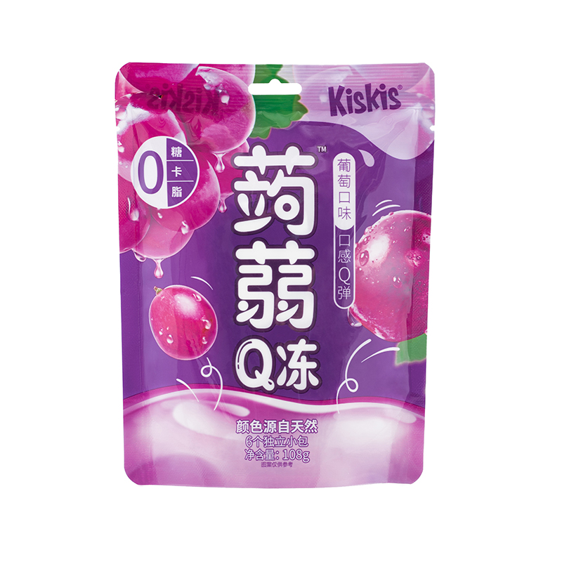 【4袋】蒟蒻果冻0糖0卡0脂解馋下午茶零食吸吸果汁办公室休闲小吃
