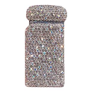 2026新款充电女士打火机防风高颜值女生款静音高级镶钻石精致创意