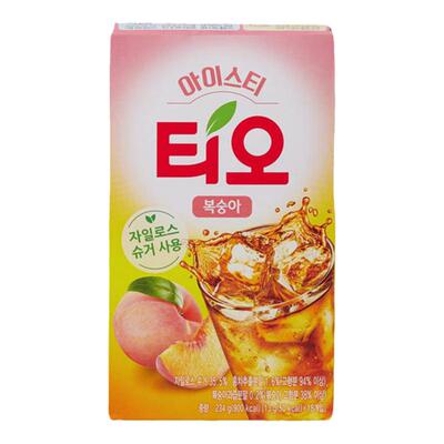 韩国东西水蜜桃柠檬速溶冰红茶
