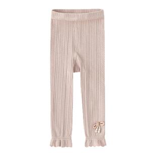 女童春装2026新款裤子女宝宝打底裤春季洋气儿童长裤春秋时髦童装