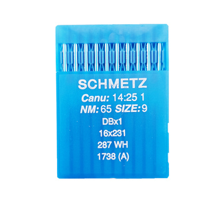 德国蓝狮机针DB*1工业缝纫机针平车针电脑车机针DBX1镀钛隔热金针