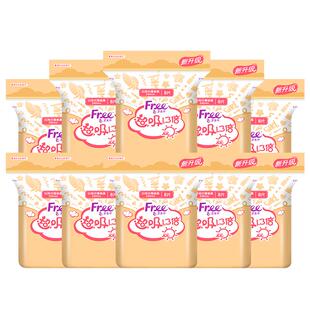 Free/飞卫生巾女超吸1.3倍棉柔透气日用240mm姨妈巾10包80片包邮