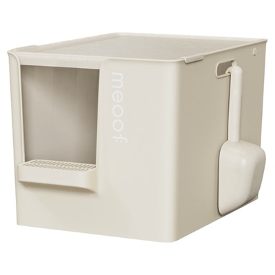 meoof猫砂盆热销榜新型猫盆觅凹猫砂盆超级大号防臭全封闭防外溅