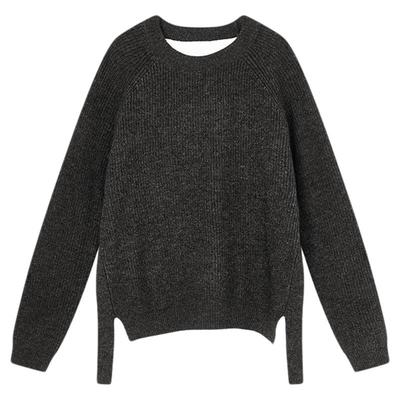 慵懒休闲假两件针织衫