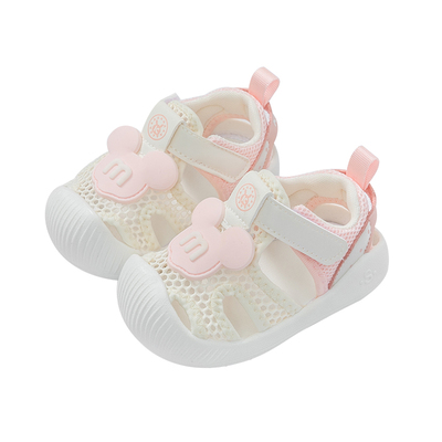 Ginofu夏季透气防滑学步凉鞋