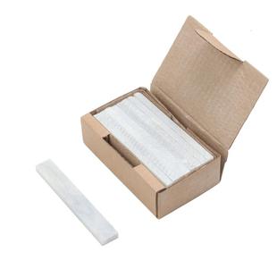 石笔白色加厚加宽工业钢铁用石膏画条工地划线笔记号笔彩色滑石笔