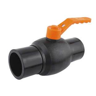 PE精品优质大流量球阀 ABS塑芯球阀110热熔球阀 32承插pe阀门开关