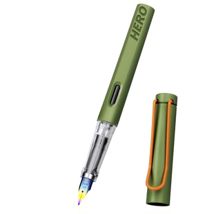 英雄钢笔练字专用成人男士高档女士精致高颜值磁吸可换墨囊书法钢笔文艺青年学生用可定制礼盒官方旗舰店正品