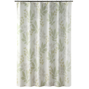 欧式典雅田园防水浴帘防霉加厚高档磨毛布料浴室卫生间洗澡隔断帘