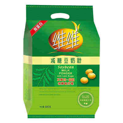 维维减糖型豆奶粉680g