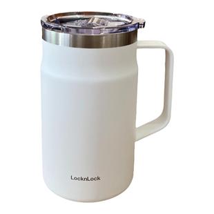 适配乐扣乐扣LockLock不锈钢保温杯遇见马克杯密封防漏水直饮杯盖