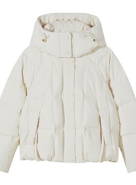 26年冬季新款女士时尚连帽羽绒服
