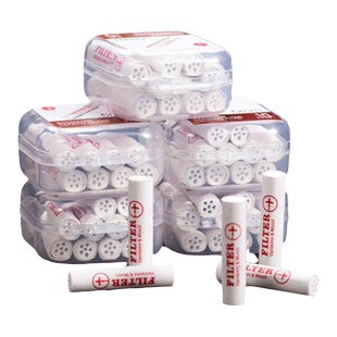 活性炭滤芯6mm过滤烟嘴烟斗专用滤芯烟斗配件通用卷烟过滤器正品