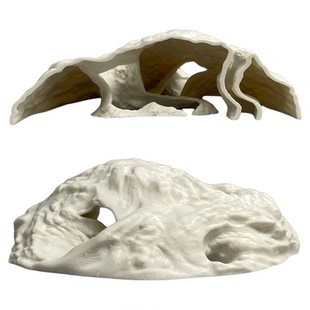 小鱼虾躲避屋鱼缸造景水族创意爬宠观赏洞水下洞穴摆件鱼虾庇护所