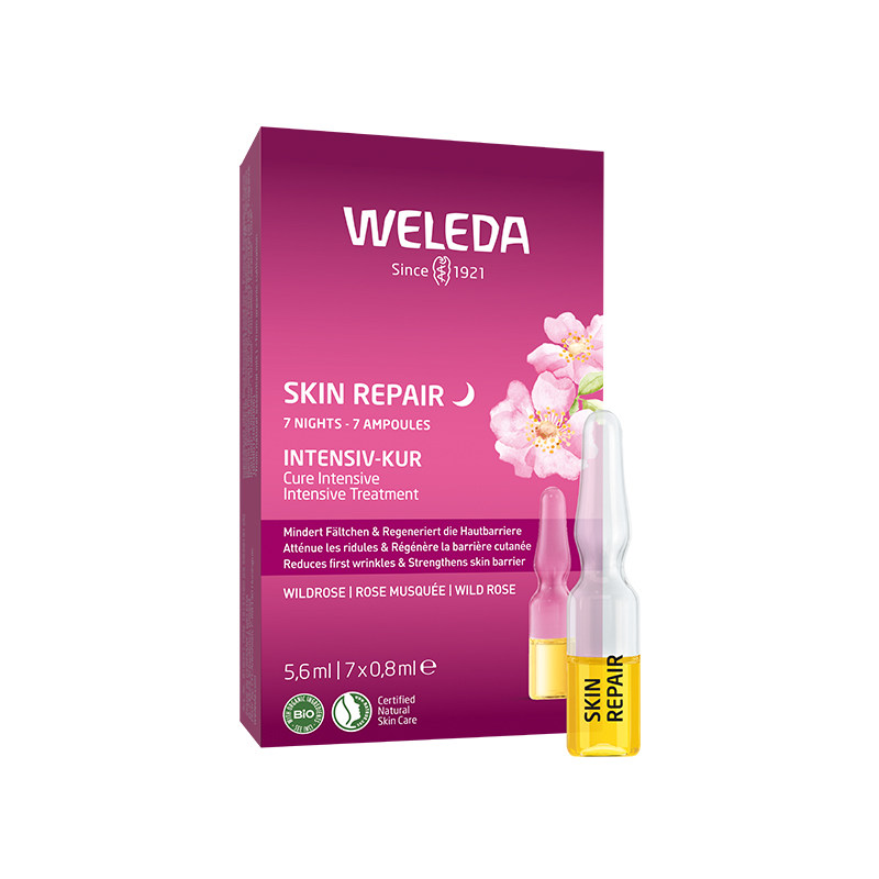 Weleda精华油玫瑰焕亮肤色去黄