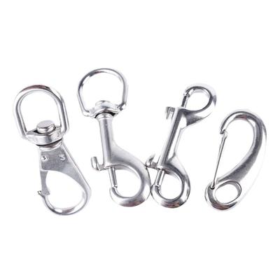 304不锈钢弹簧扣万向钩龙虾扣