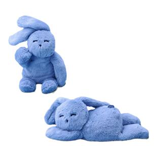 躺岛耷拉系列兔子陪伴抱枕毛绒靠枕送女友生日节日七夕情人节礼物