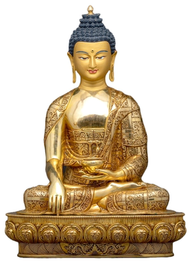 佛祖释迦牟尼佛像密宗手工尼泊尔