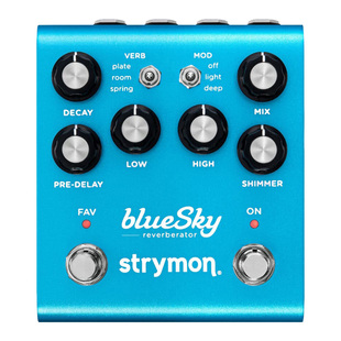 Strymon BigSky/bluesky/Cloudburst 蓝天系列混响延时效果器单块