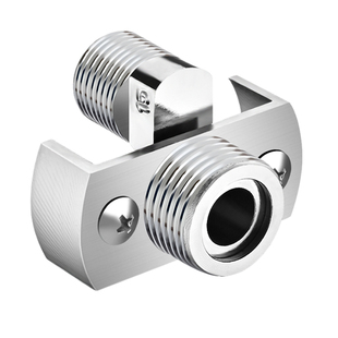 万向曲角接头淋浴花洒龙头变径弯脚偏心加长曲脚螺丝转换配件拐脚