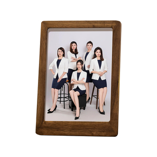 集体照大合影相框摆台高级感洗照片做成公司团队纪念展示相册定制