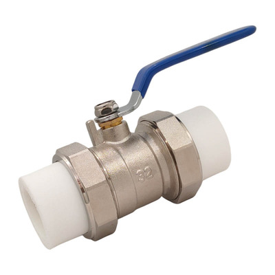 秀辉ppr球阀双活铜热熔管专用