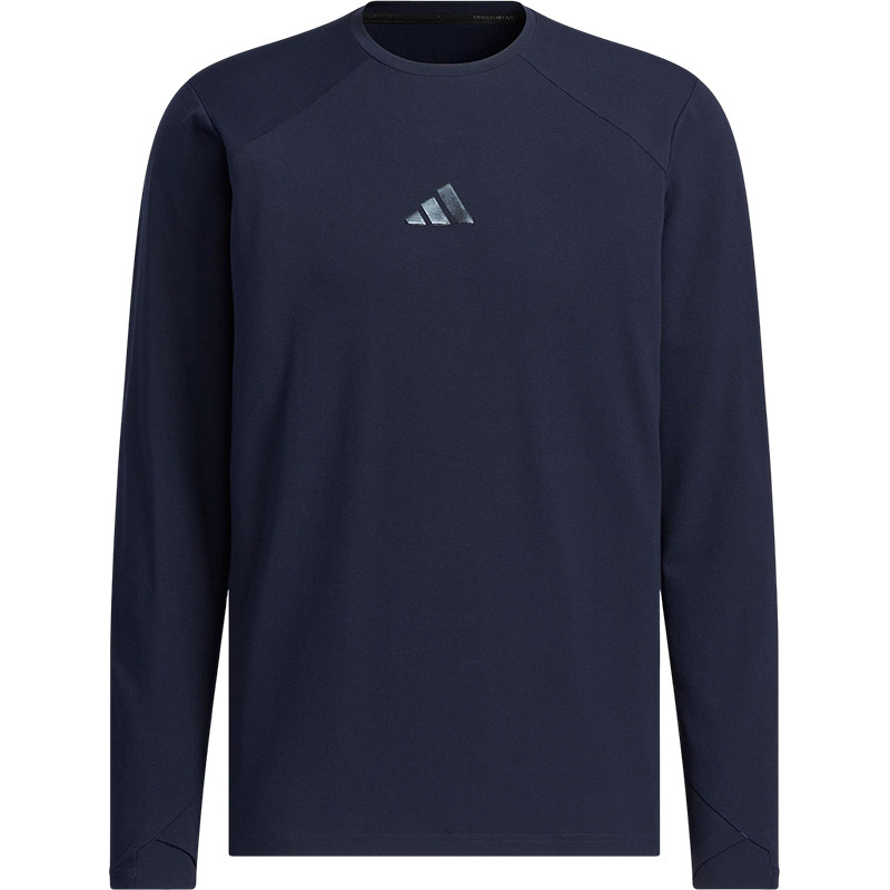Adidas/阿迪达斯正品2025春季男士针织三条纹经典运动长袖JM2018