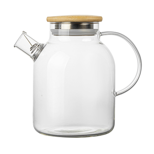 冷水壶玻璃耐高温大容量家用冰箱凉水壶冷泡壶茶壶凉白开水杯套装