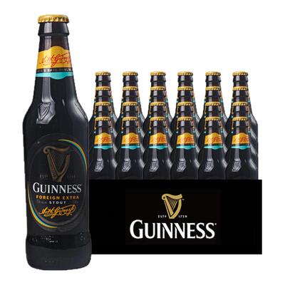 原装进口健力士世涛黑啤酒330ml瓶装精酿啤酒